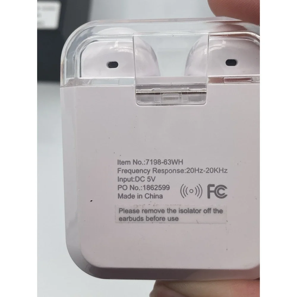 Shell branded wireless earbuds